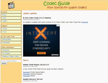 Tablet Screenshot of codecguide.com